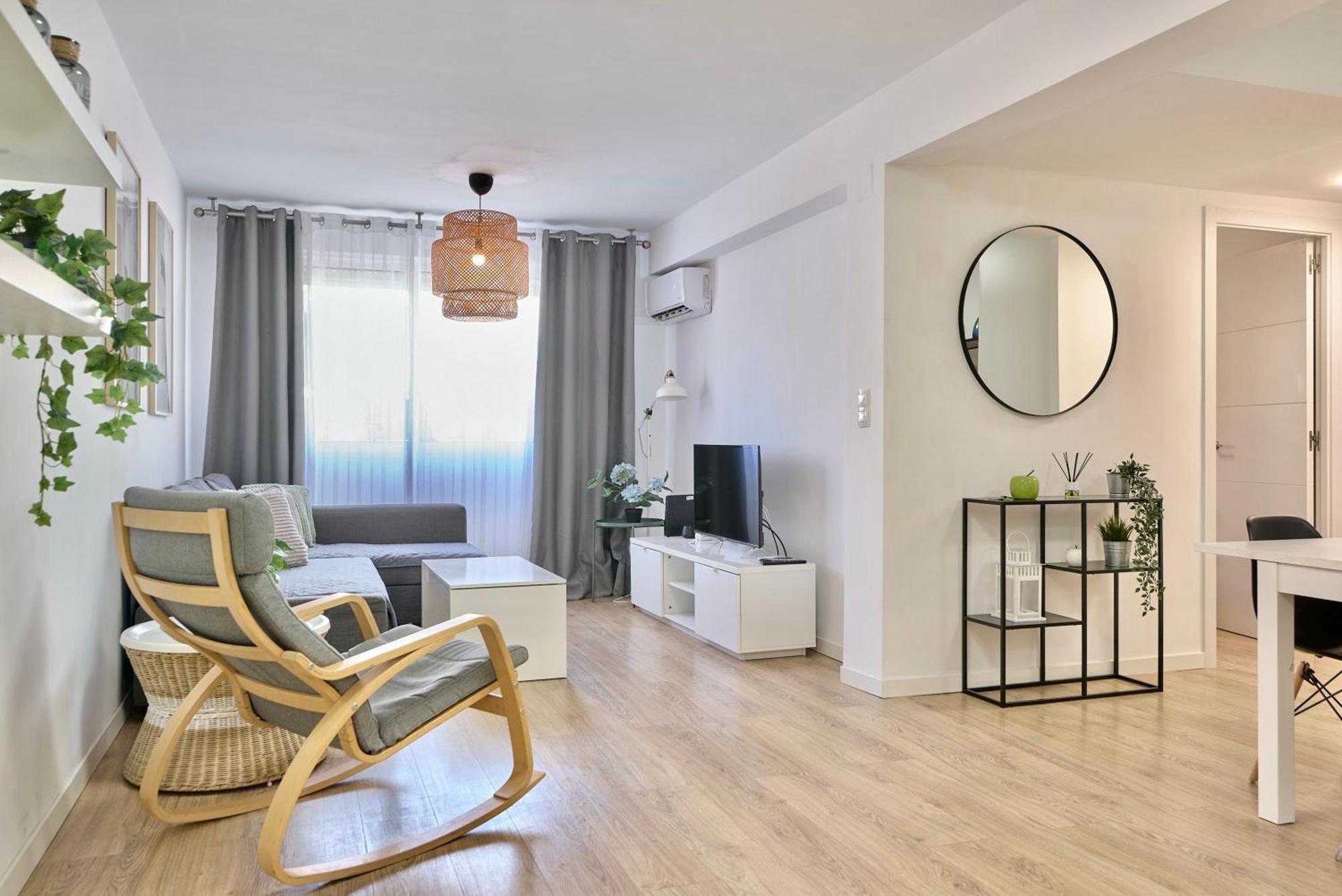 Spacious, Sunny Flat By City Of Arts & Sciences Valencia Exterior photo